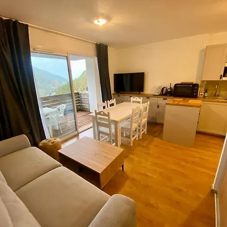 Apartment T2 Cosy, Vue Montagne Et Village Allos